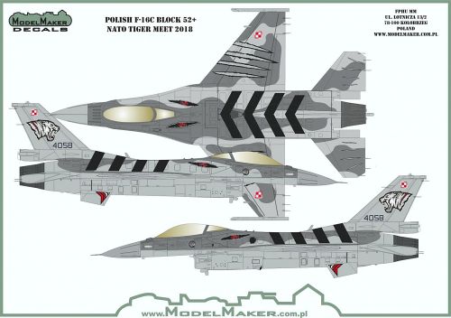 MOD48118 F-16C Block 52+ Fighting Falcon polnische Luftwaffe