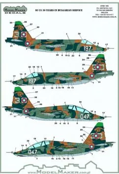 MOD72103 Su-25K Frogfoot Bulgarian Air Force