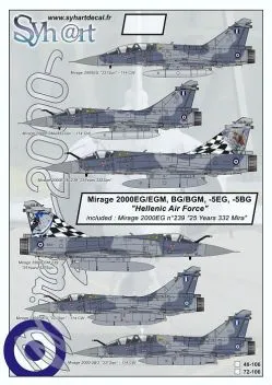SY48106 Mirage 2000 griechische Luftwaffe