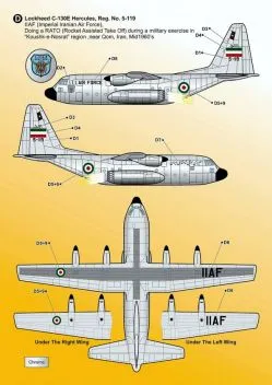KMA4817 C-130E/H Hercules iranische Luftwaffe