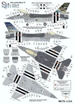 SY72113A F-16AM Fighting Falcon 75 Jahre D-Day No. 349 Sqn