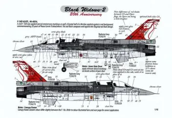 MV480042 F-16D Block 52 Fighting Falcon Black Widows