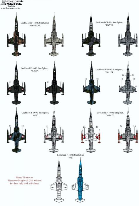 XD48209 F-104 Starfighter Teil 2