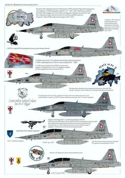 MC32018 F-5E/F Tiger II Schweizer Luftwaffe