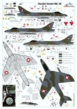MC32019 Hunter Mk.58/T Mk.68 Schweizer Luftwaffe