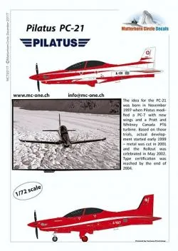 MC72017 Pilatus PC-21 Schweizer Luftwaffe