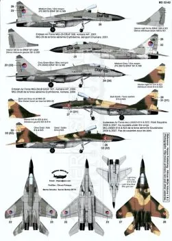 BD32062 MiG-29 Fulcrum African Air Forces