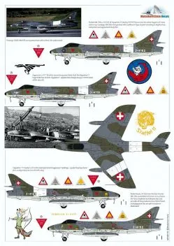 MC48019 Hunter Mk.58 Schweizer Luftwaffe 1958-1979