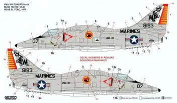 CMS3230 A-4M Skyhawk VMA-311 Tomcats
