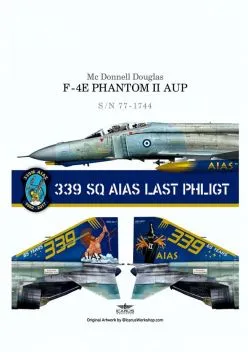 PRO480902 F-4E AUP Phantom II letzter Flug