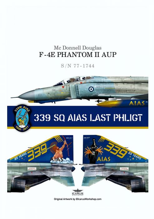 PRO72902 F-4E AUP Phantom II letzter Flug