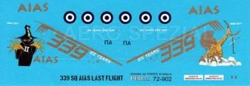 PRO720902 F-4E AUP Phantom II letzter Flug