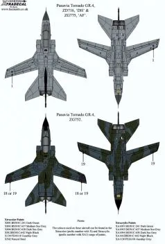 XD48204 Tornado GR.4 Ausmusterungs-Anstriche