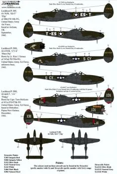 XD48215 P-38F/G/H Lightning Teil 2