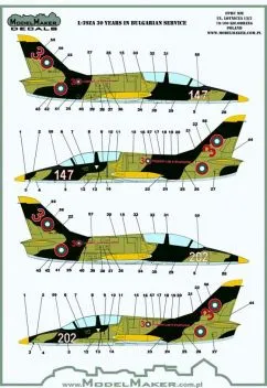 MOD48109 L-39ZA Albatros Bulgarian Air Force