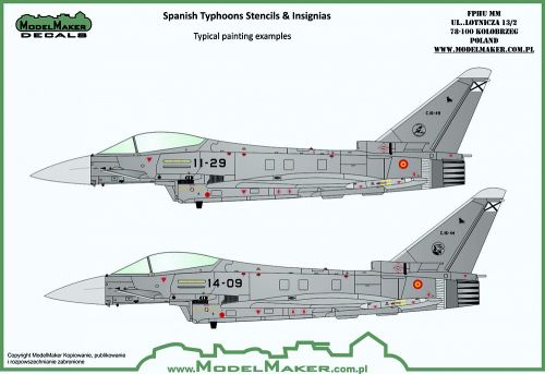 MOD72112 Eurofighter Typhoon spanische Luftwaffe