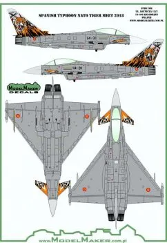 MOD72139 Eurofighter Typhoon NATO Tiger Meet 2018