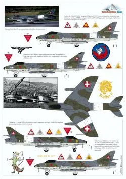 MC72019 Hunter Mk.58 Schweizer Luftwaffe 1958-1979