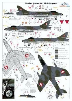 MC72020 Hunter Mk.58/T Mk.68 Schweizer Luftwaffe 1980-1994
