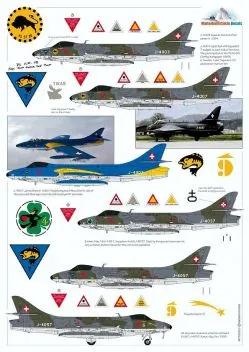MC72020 Hunter Mk.58/T Mk.68 Schweizer Luftwaffe 1980-1994