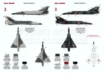 EU32121 Mirage III internationale Luftstreitkräfte
