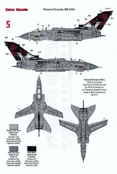 EU72117 Tornado GR.4/4A Anniversary Finishes