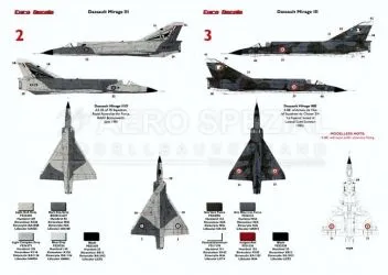 EU72121 Mirage III International Air Forces