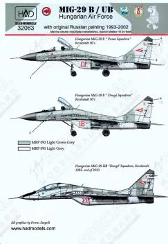 HUN32063 MiG-29 Fulcrum ungarische Luftwaffe