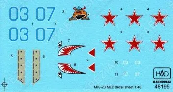 HUN48195 MiG-23MLD Flogger-K Soviet Air Force