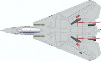HUN72194 F-14A Tomcat Miss Molly VF-111 Sundowners
