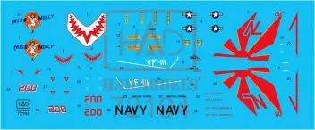 HUN72194 F-14A Tomcat Miss Molly VF-111 Sundowners