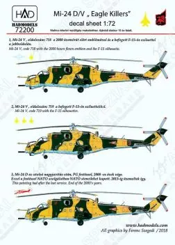 HUN72200 Mi-24 Hind Hungarian Air Force