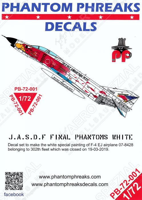 PPD72001 F-4EJ Kai Phantom II in Weiß