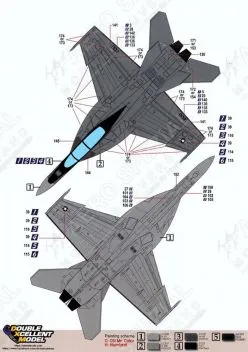 DXM32010 F/A-18F Super Hornet VFA-103 Jolly Rogers