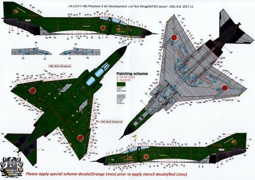 DXM32011 F-4EJ Phantom II in Digital Camouflage