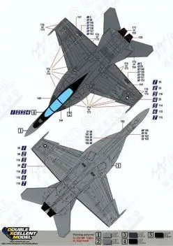 DXM48032 F/A-18F Super Hornet VFA-103 Jolly Rogers
