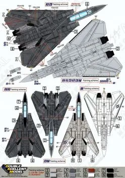 DXM72030 F-14A Tomcat VF-211 Checkmates