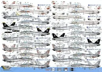 DXM14013 F-14A/B Tomcat VF-1, VF-103 & VF-211