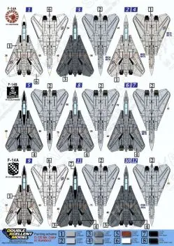 DXM14013 F-14A/B Tomcat VF-1, VF-103 & VF-211