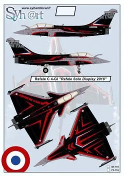 SY72116 Rafale C Solo Display 2018