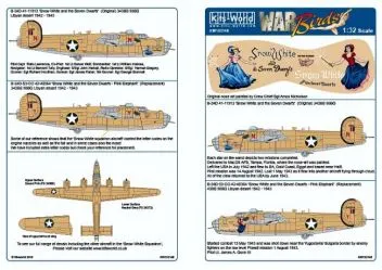 KW132148 B-24D Liberator: Snow White and the Seven Dwarfs