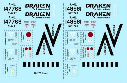 TB48269 A-4 Skyhawk Draken International