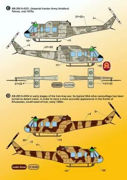 KMA3501 AB 205A Huey Iranian Armed Forces