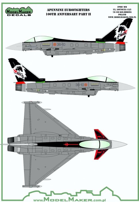 MOD48142 Eurofighter F-2000A 100 Jahre italienische Luftwaffe, Teil 2