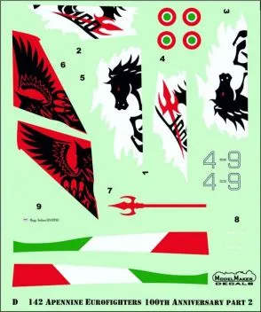 MOD48142 Eurofighter F-2000A 100 Jahre italienische Luftwaffe, Teil 2