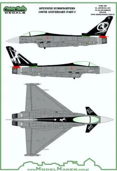 MOD72141 Eurofighter F-2000A 100 Years Italian Air Force, Part 1