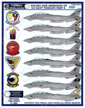 FD&S4819 F-14D Tomcat Colours & Markings Teil 10