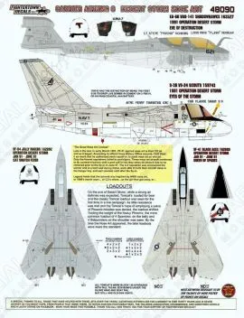 FTD48090 Carrier Air Wing 8 Operation Desert Storm Nose Art