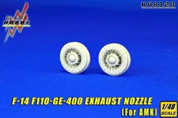 KH48120 F-14D Tomcat F110-GE-400 Exhaust Nozzles