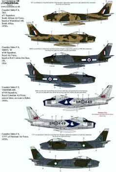 XD48216 Canadair Sabre International Air Forces